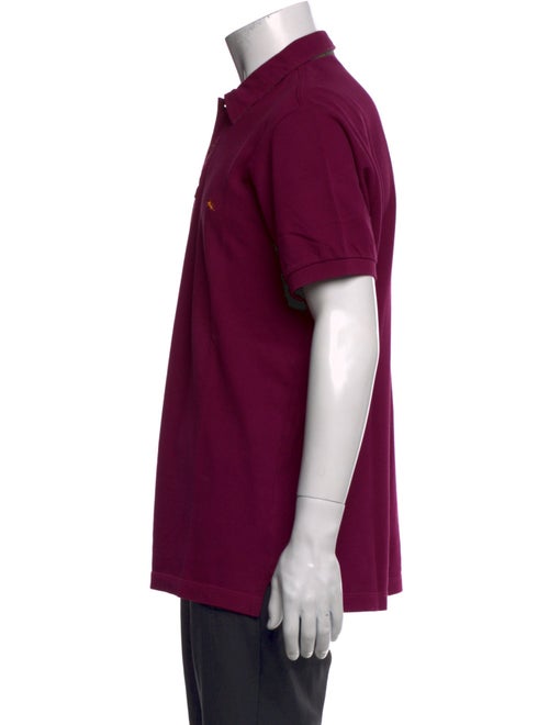 Etro Collar Short Sleeve Polo Shirt