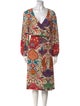 Etro Wool Midi Length Dress
