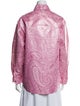 Etro Nylon Paisley Print Jacket