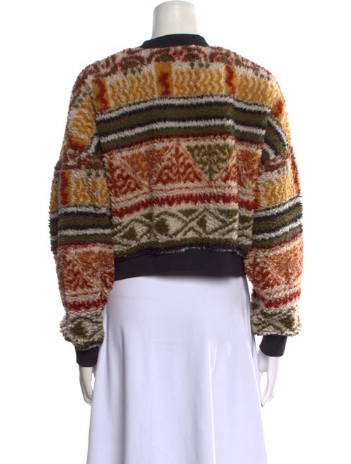 Etro Printed Crew Neck Sweater