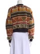 Etro Printed Crew Neck Sweater