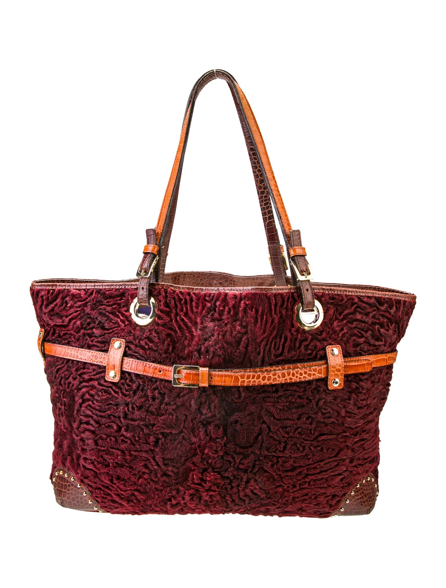 Etro Leather Shoulder Bag Vintage