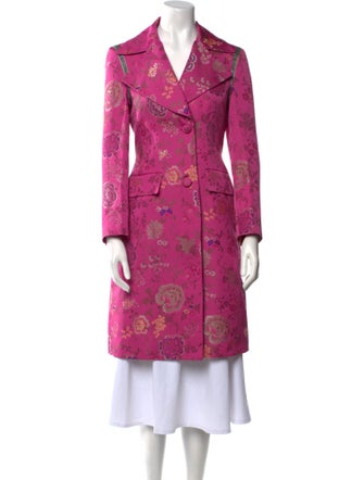 Etro Floral Print Jacket