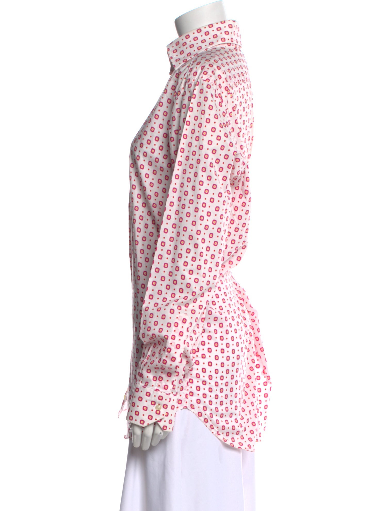 Etro Printed Long Sleeve Tunic