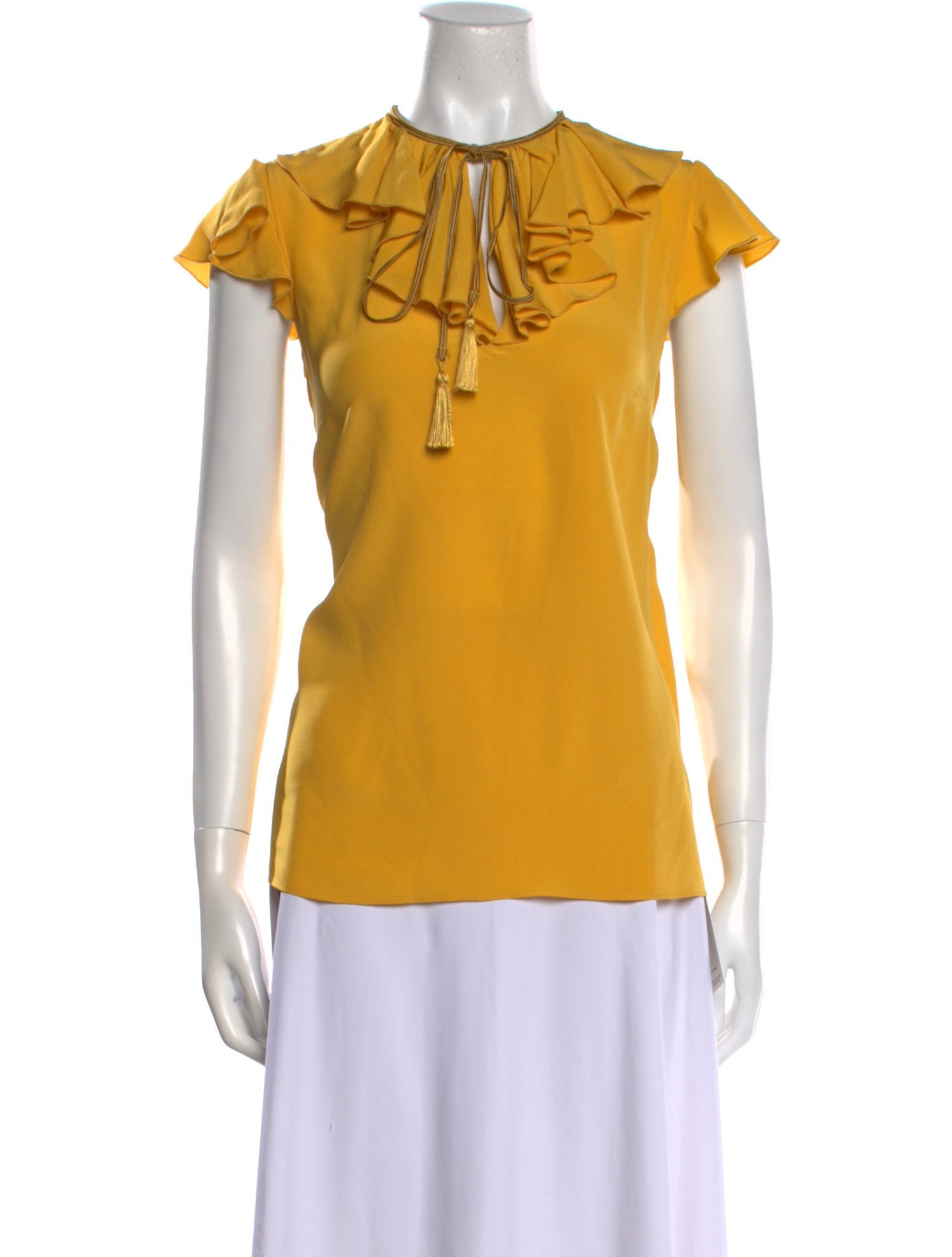 Etro Silk Crew Neck Top