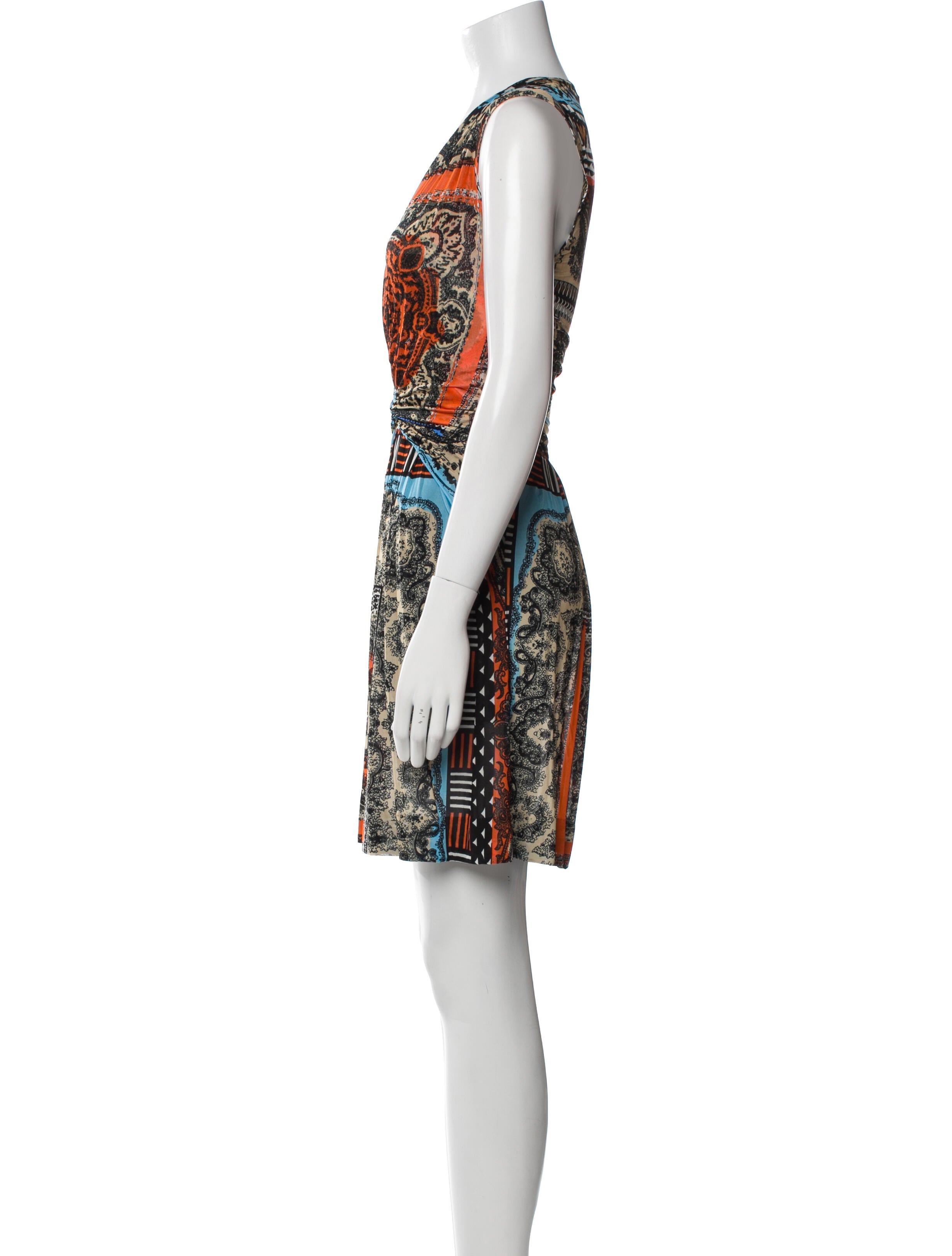 Etro Printed Mini Dress