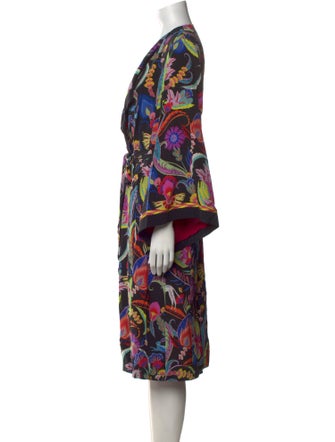 Etro Printed Midi Length Dress