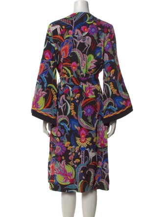 Etro Printed Midi Length Dress