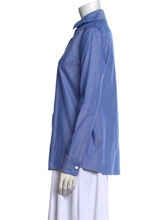 Etro Long Sleeve Button-Up Top