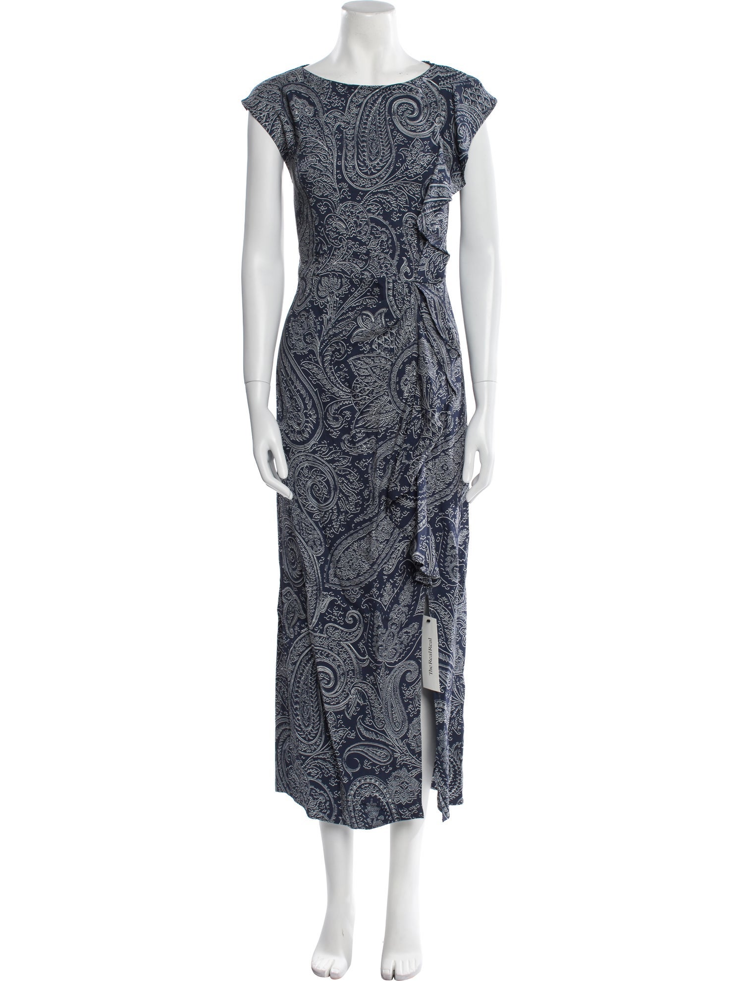 Etro Paisley Print Long Dress