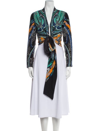 Etro Silk Printed Tunic