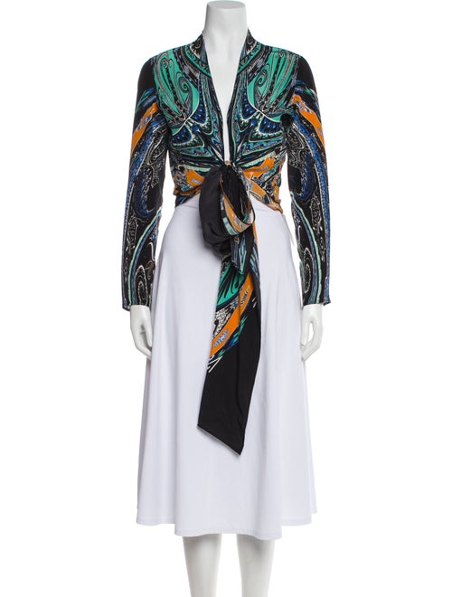 Etro Silk Printed Tunic