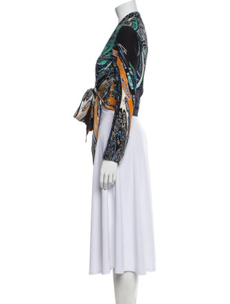 Etro Silk Printed Tunic