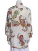 Etro Paisley Print Long Sleeve Button-Up Top