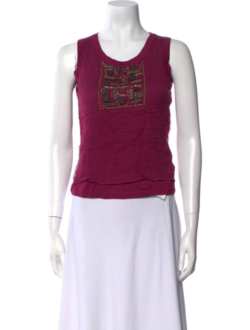 Etro Scoop Neck Sleeveless Top
