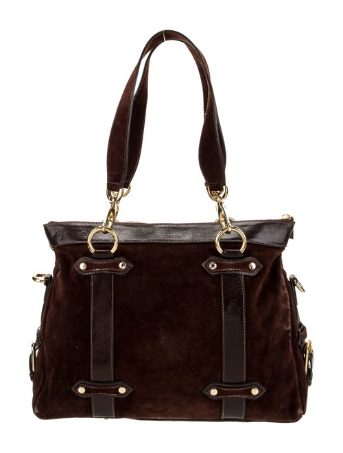 Etro Suede Shoulder Bag