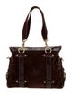 Etro Suede Shoulder Bag