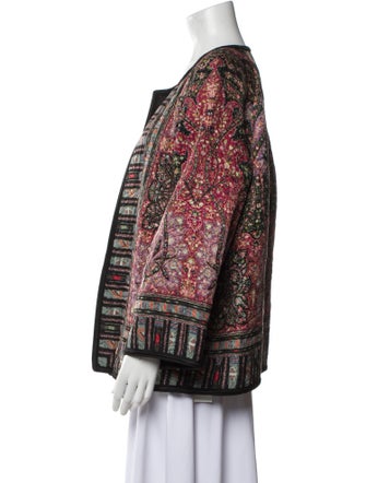 Etro Silk Printed Evening Jacket