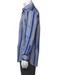 Etro Striped Long Sleeve Dress Shirt
