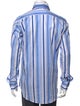 Etro Striped Long Sleeve Dress Shirt