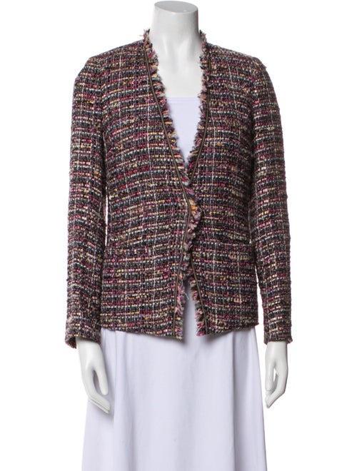 Etro Tweed Pattern Evening Jacket
