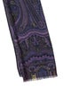 Etro Wool Paisley Print Scarf