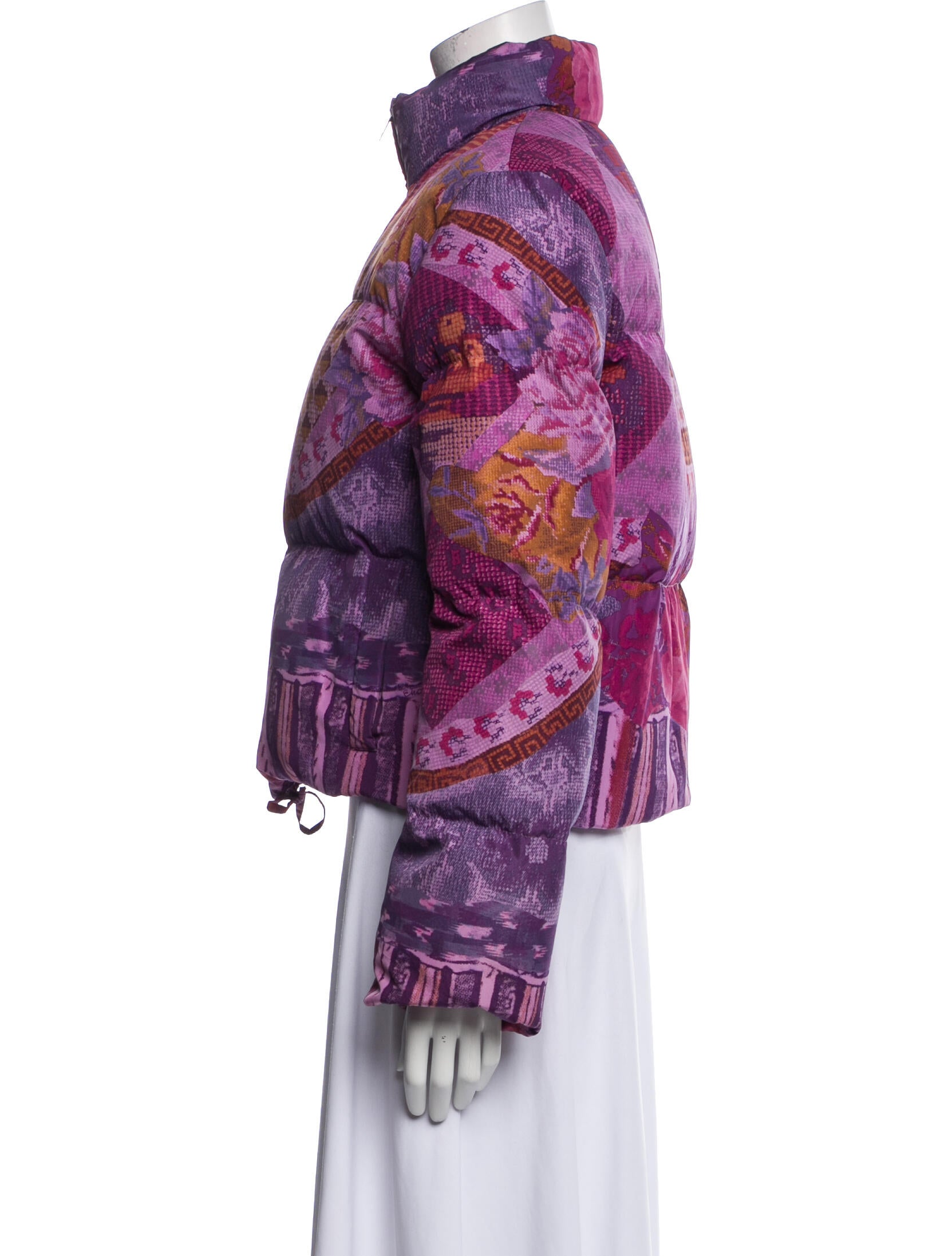 Etro Printed Faux Fur Jacket