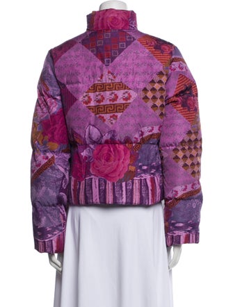 Etro Printed Faux Fur Jacket