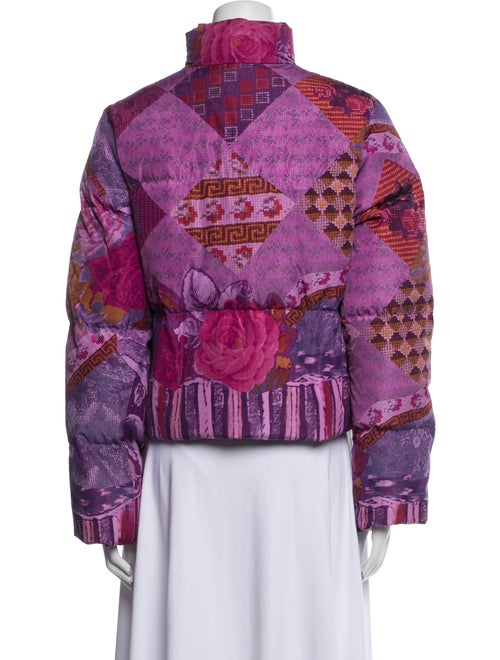 Etro Printed Faux Fur Jacket