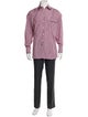 Etro Striped Long Sleeve Dress Shirt