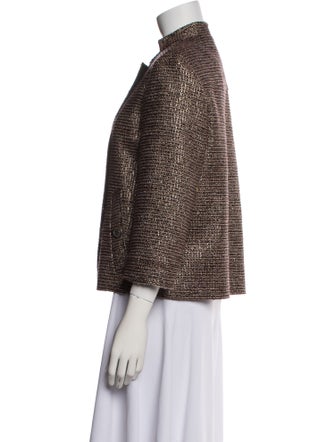 Etro Wool Tweed Pattern Jacket