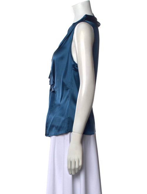 Etro Silk Cowl Neck Blouse