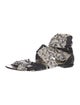Etro Leather Printed Slingback Sandals