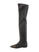 Etro Leather Embroidered Accent Boots