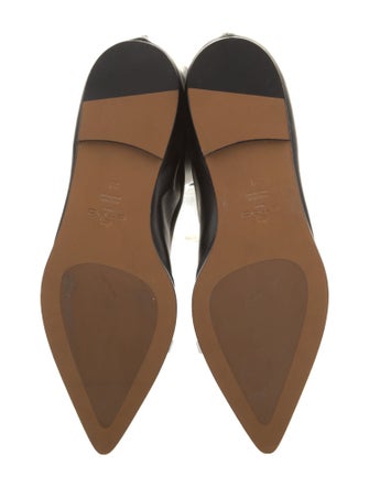 Etro Leather Embroidered Accent Boots