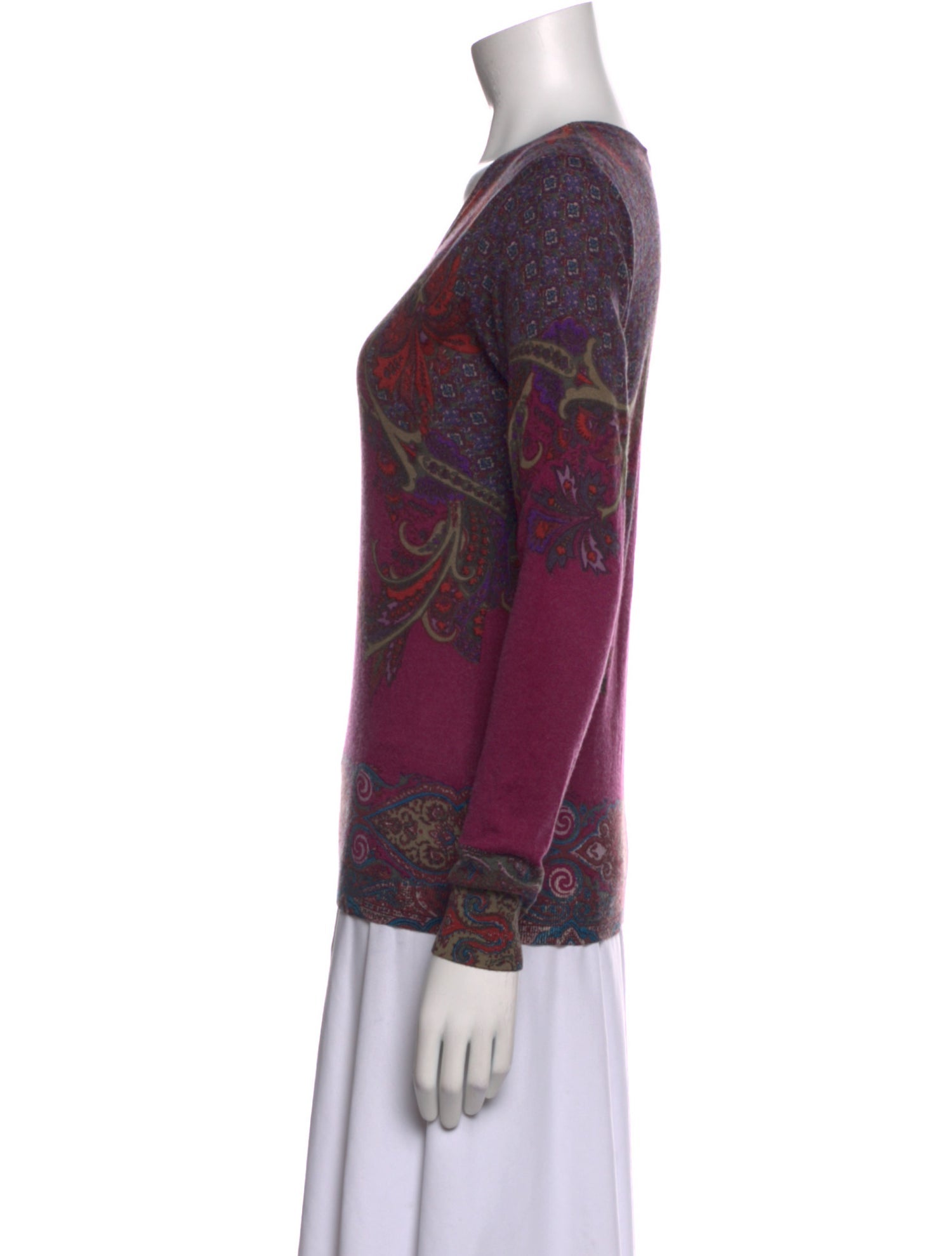 Etro Silk Printed Top