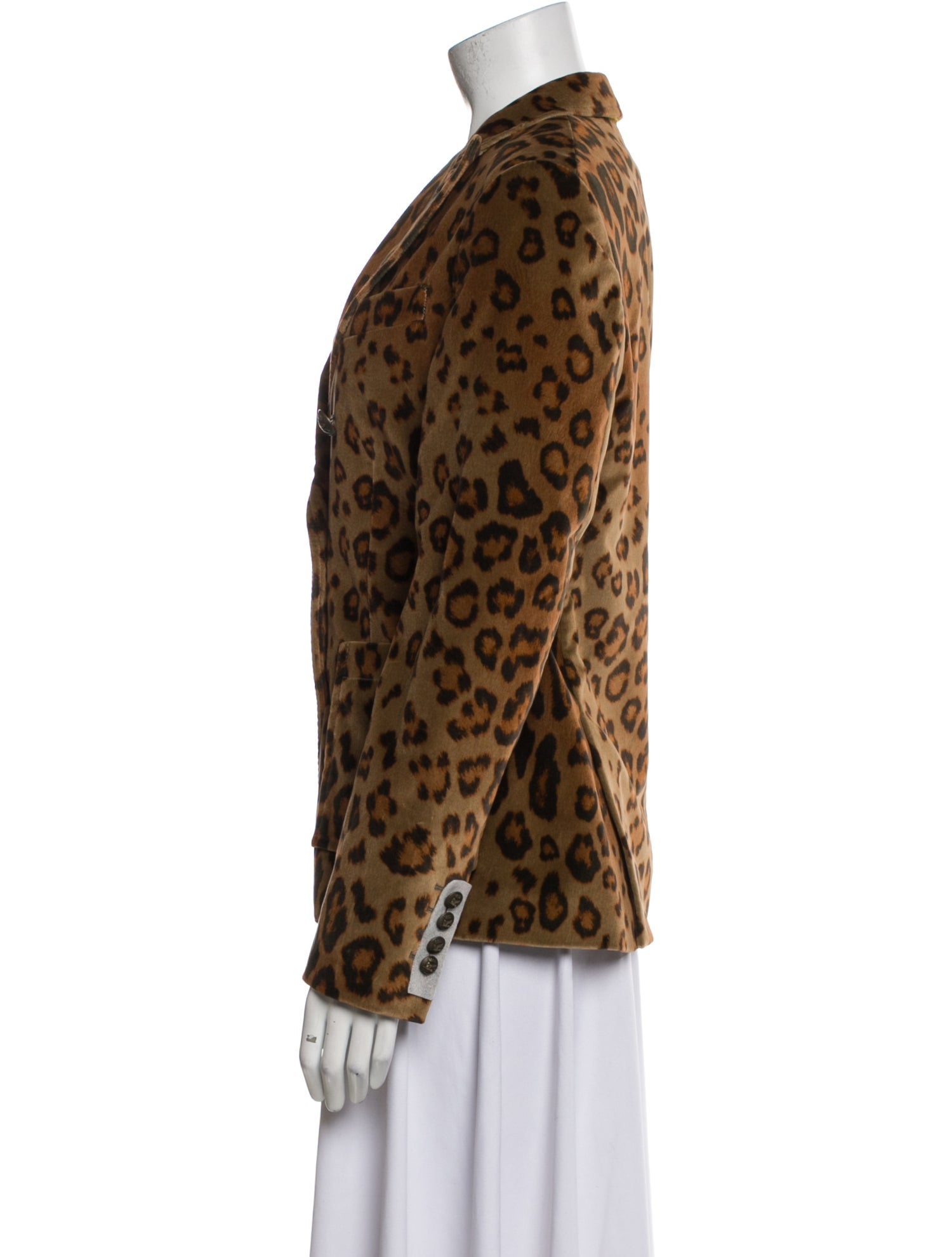 Etro Animal Print Blazer