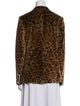 Etro Animal Print Blazer