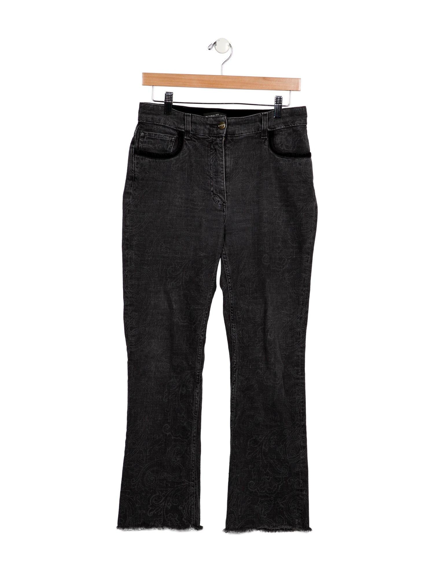 Etro Mid-Rise Straight Leg Jeans