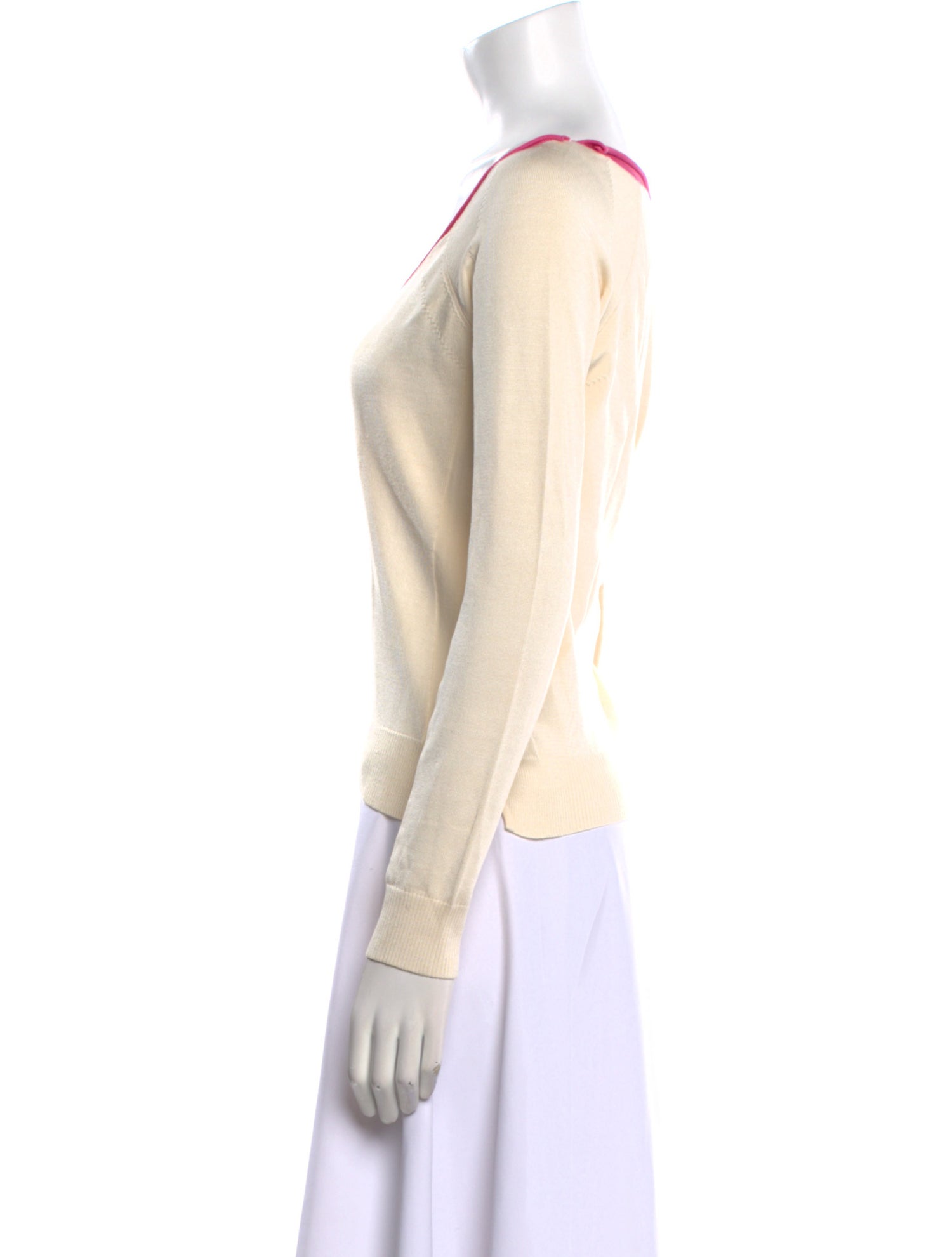 Etro Silk V-Neck Sweater