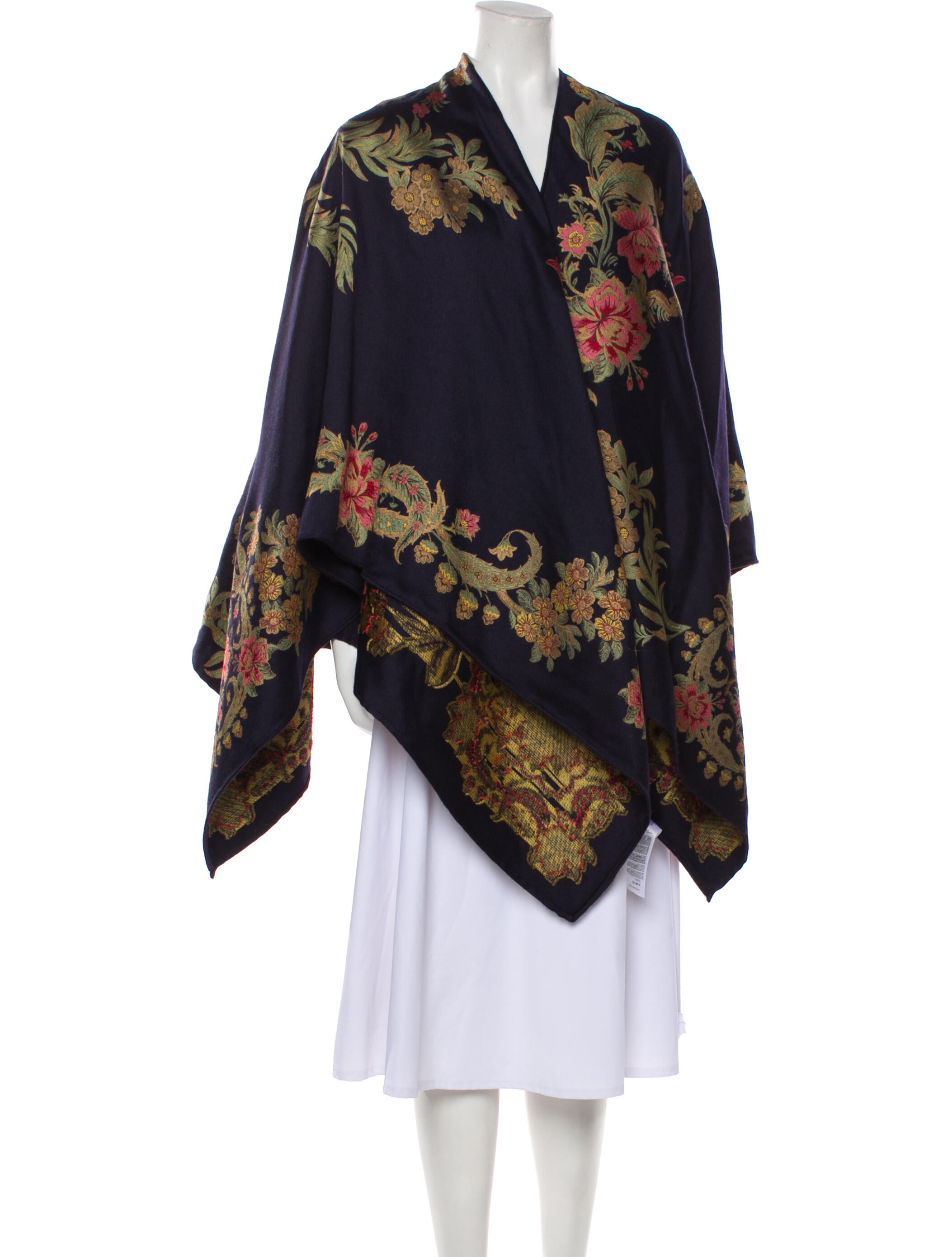 Etro Paisley Print Shawl w/ Tags