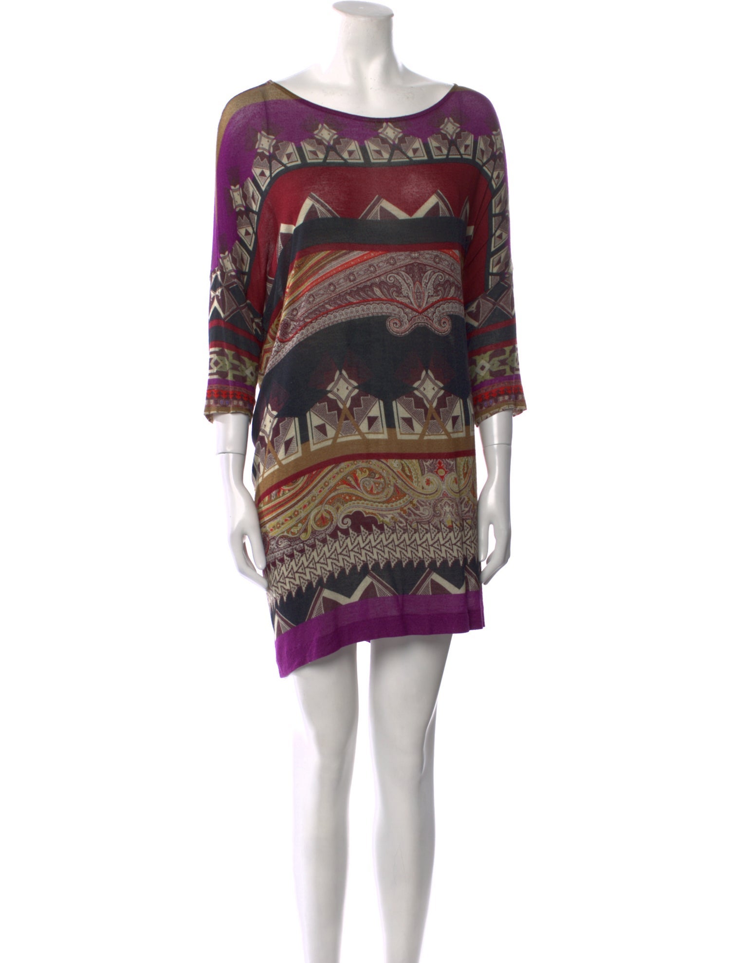 Etro Printed Mini Dress