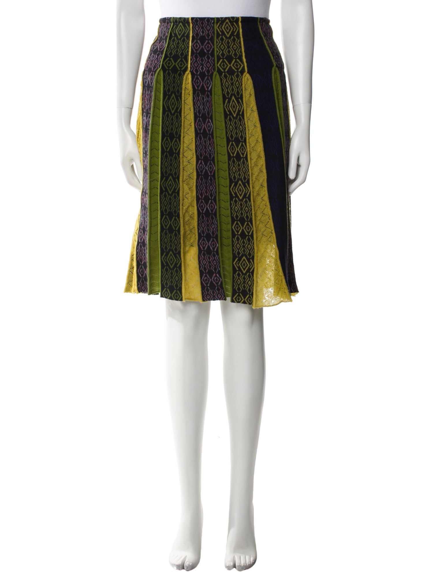 Etro Wool Knee-Length Skirt