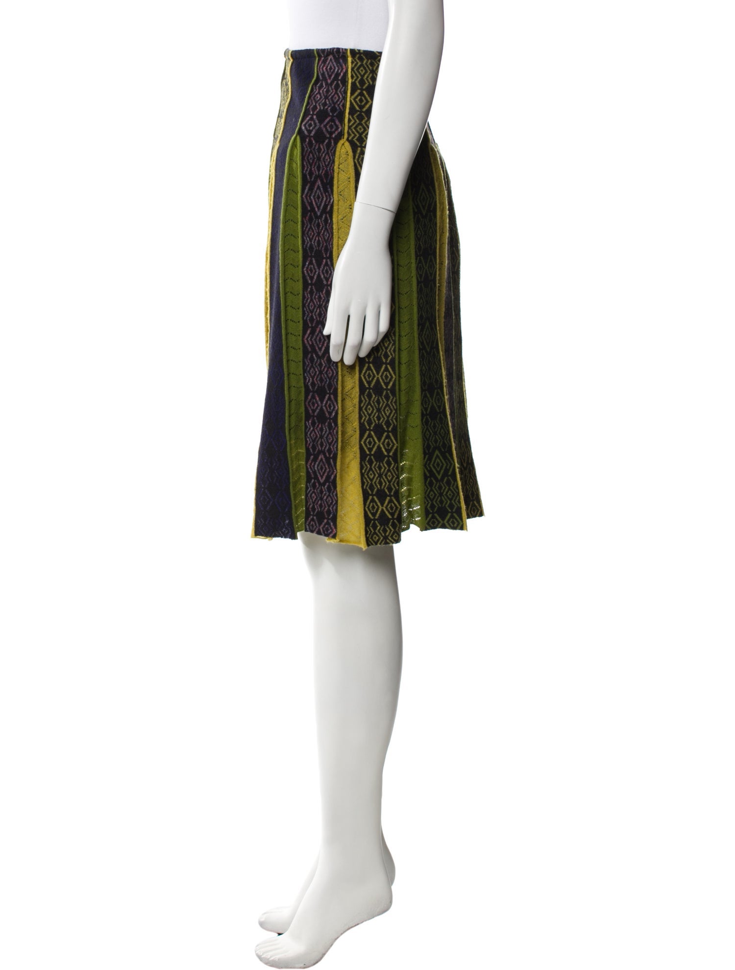Etro Wool Knee-Length Skirt