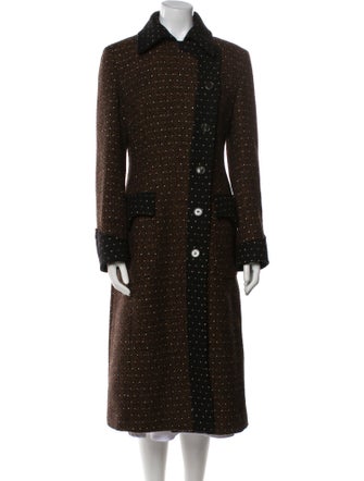 Etro Linen Printed Coat