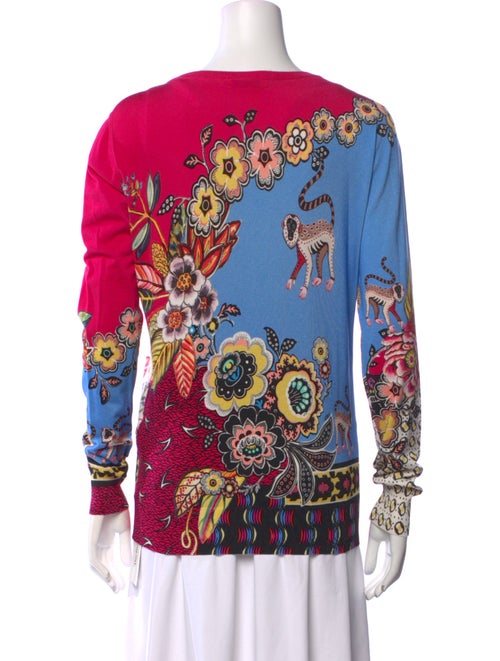 Etro Silk Printed Sweater