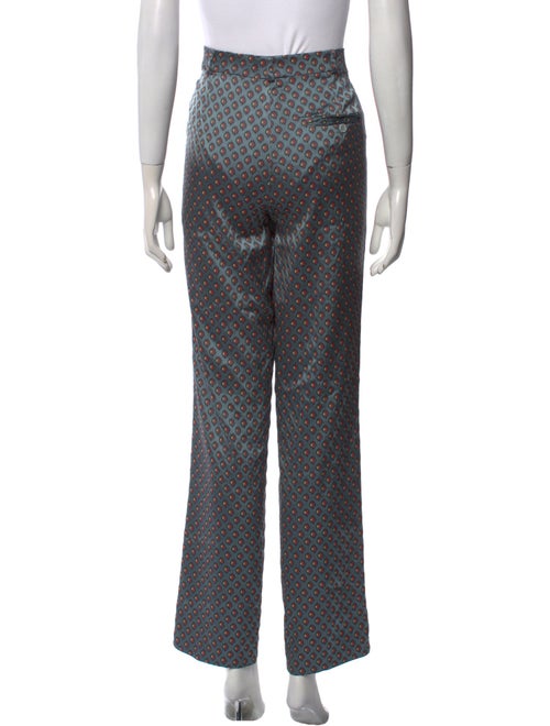 Etro Printed Straight Leg Pants