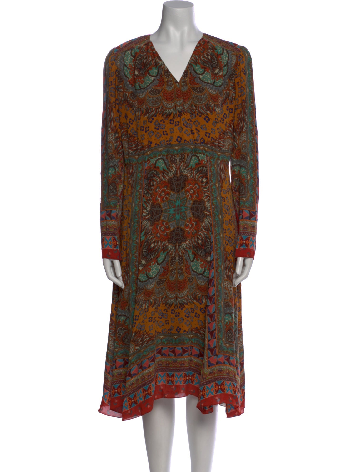 Etro Silk Midi Length Dress
