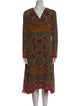 Etro Silk Midi Length Dress