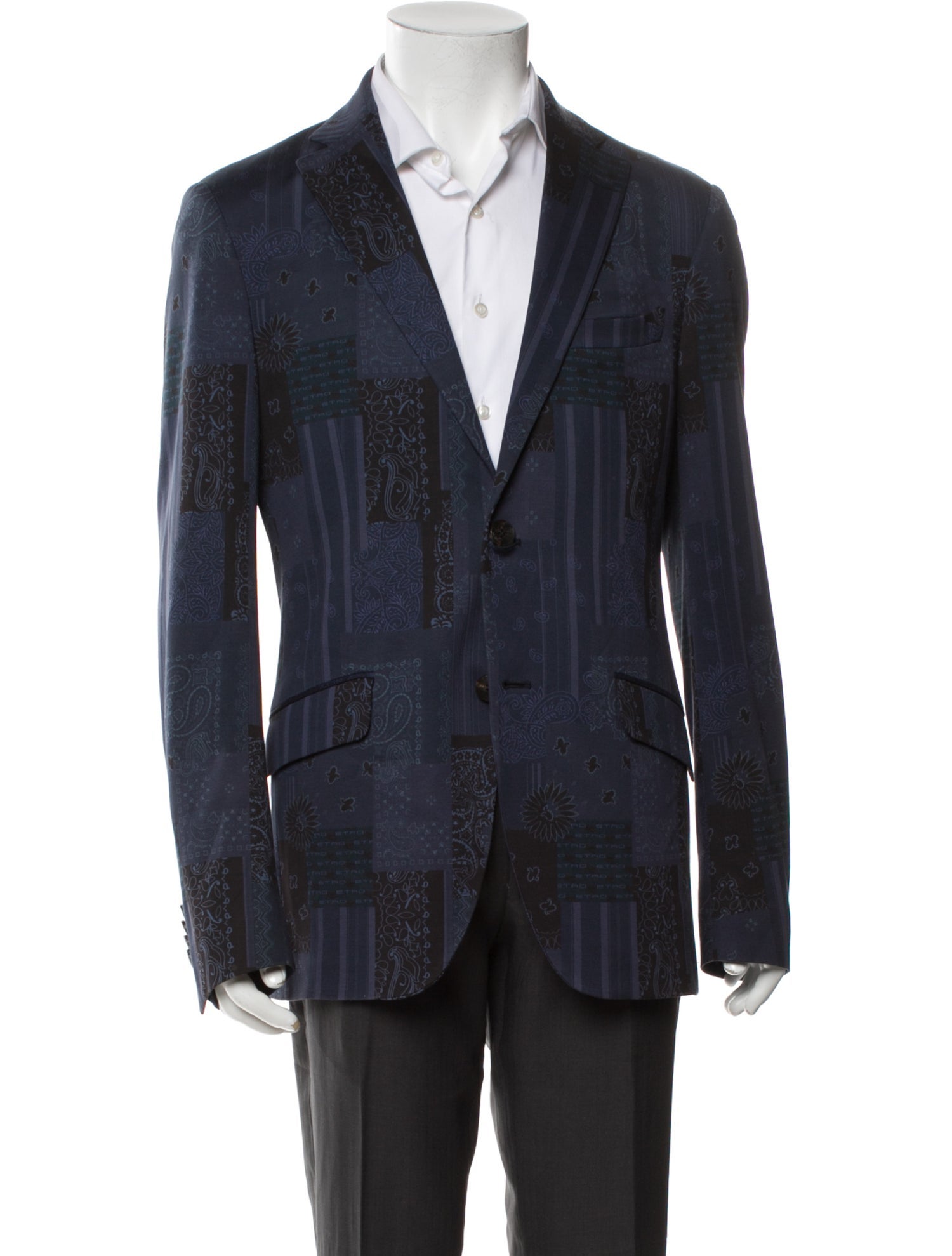 Etro Paisley Print Blazer